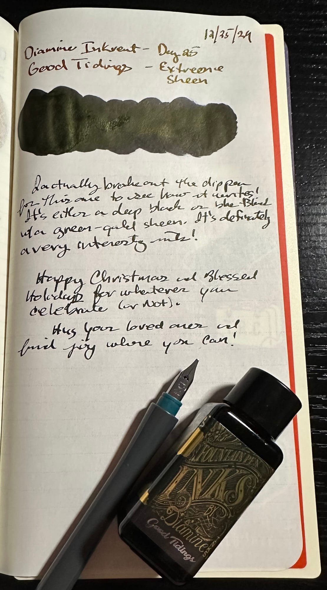 Diamine Inkvent Calendar -- Day 25