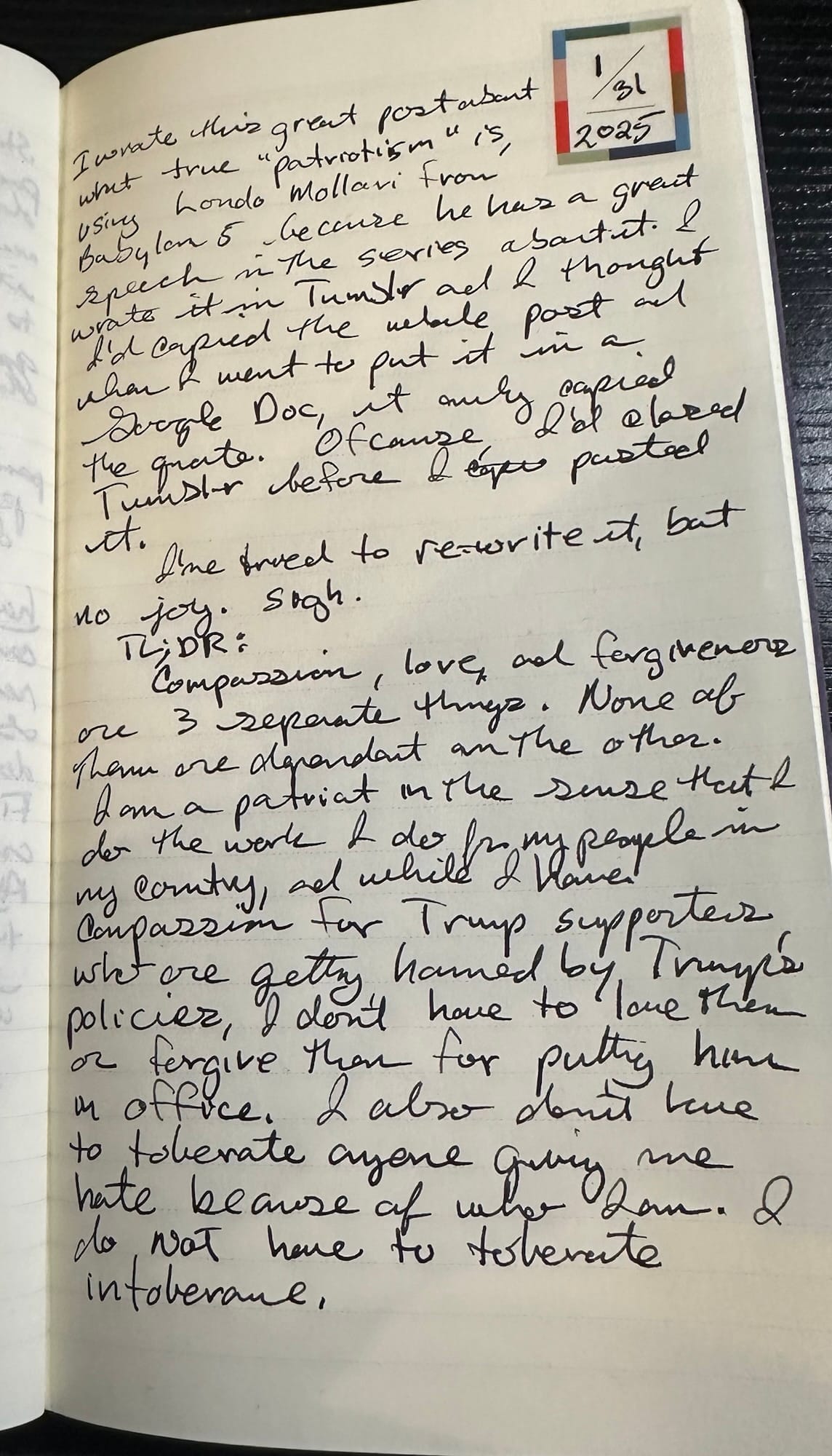 Fountain Pen Thoughts -- Jan 31