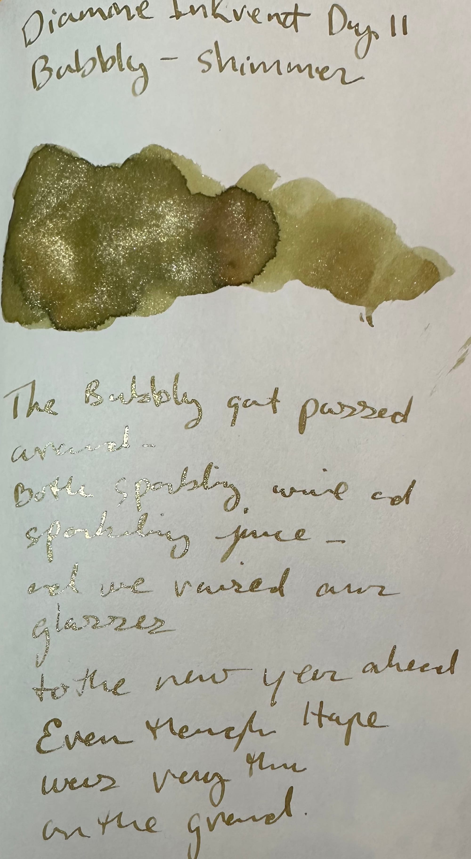 Diamine Inkvent Calendar Day 12