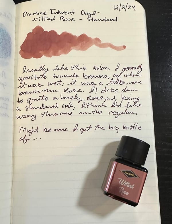Diamine Inkvent Calendar -- Day 2
