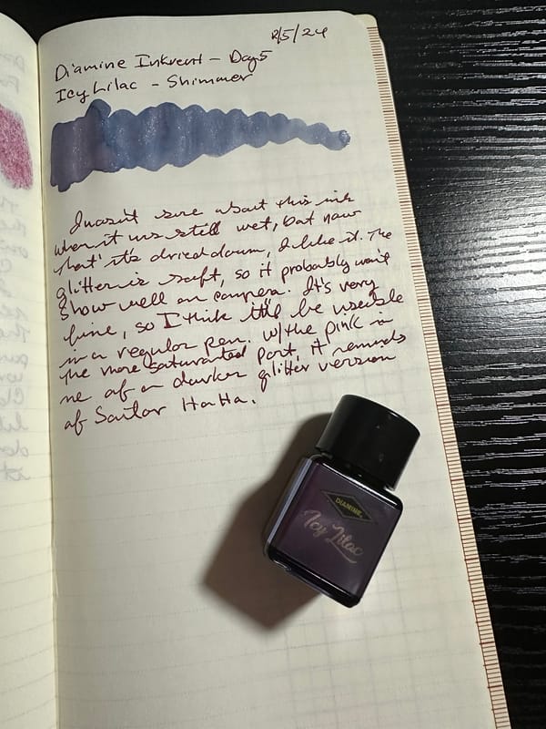 Diamine Inkvent Calendar -- Day 5