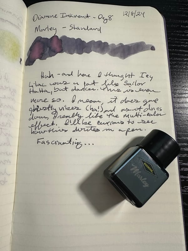 Diamine Inkvent Calendar -- Day 8