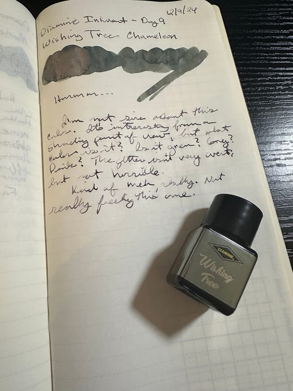 Diamine Inkvent Calendar -- Day 9