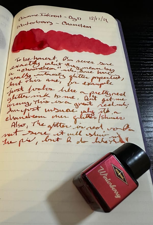 Diamine Inkvent Calendar -- Day 17