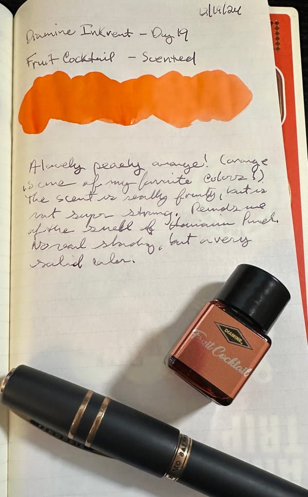 Diamine Inkvent Calendar -- Day 19