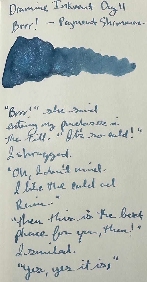 Diamine Inkvent Calendar Day 11