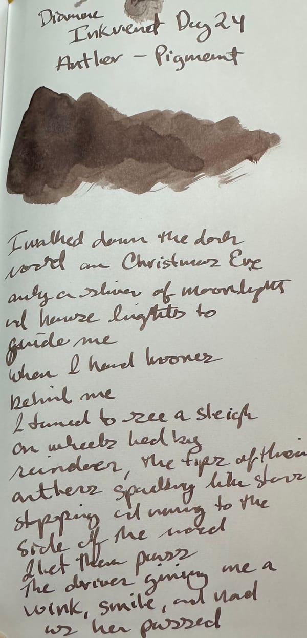 Diamine Inkvent Calendar Day 24