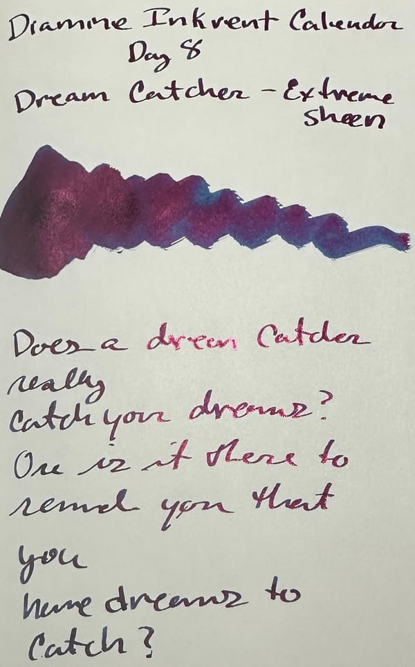 Diamine Inkvent Calendar Day 8